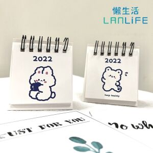 小桌曆 桌曆 月曆 2022年 小動物桌曆